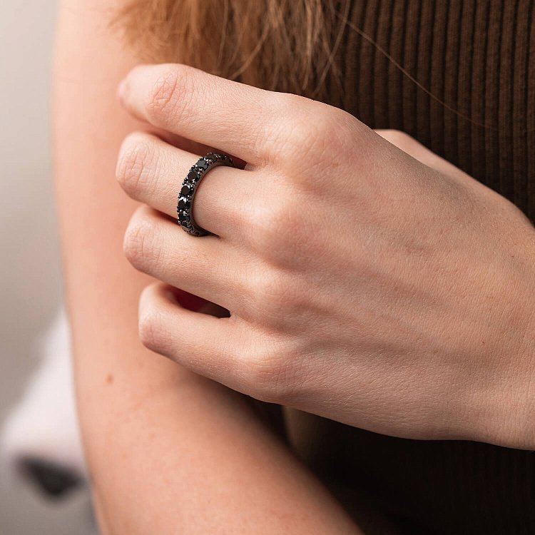 Золотое кольцо с бриллиантами кб0262di от ювелирного магазина Оникс - 11