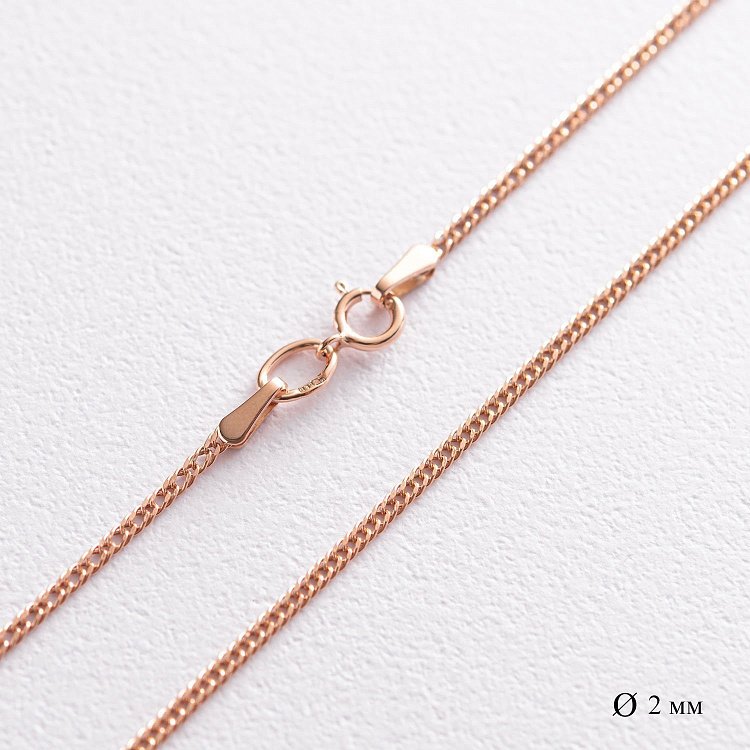 Ланцюжок золотий (подвійний ромб 2мм) ц00052-2 від ювелірного магазину Онікс