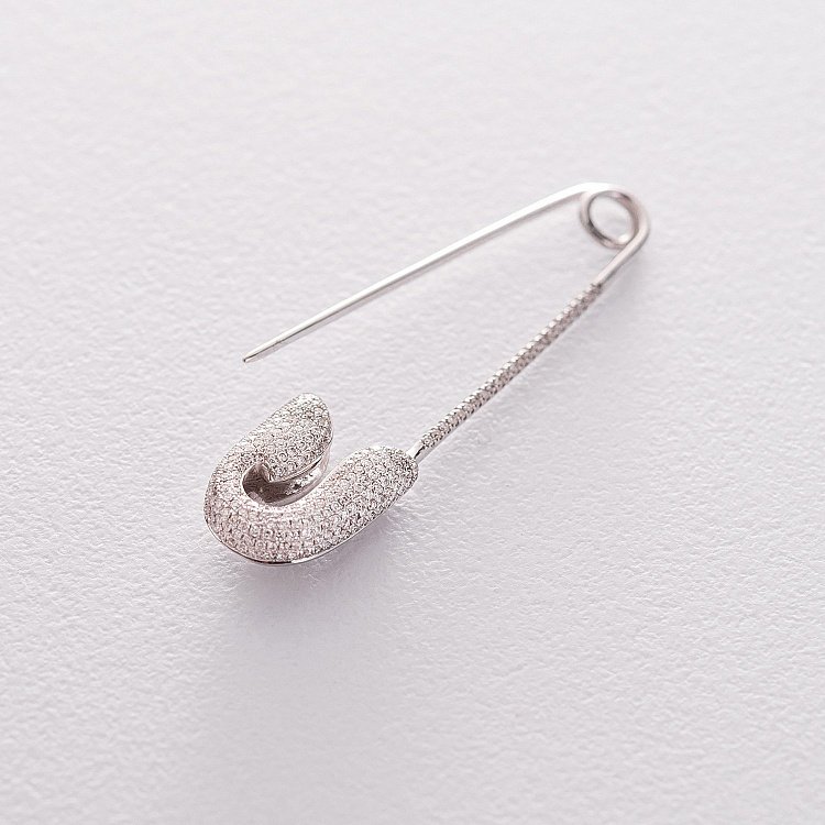 Золота шпилька з діамантами 4.6 см закб0004gch від ювелірного магазину Онікс