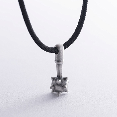 Подвеска "Булава" в серебре 133159