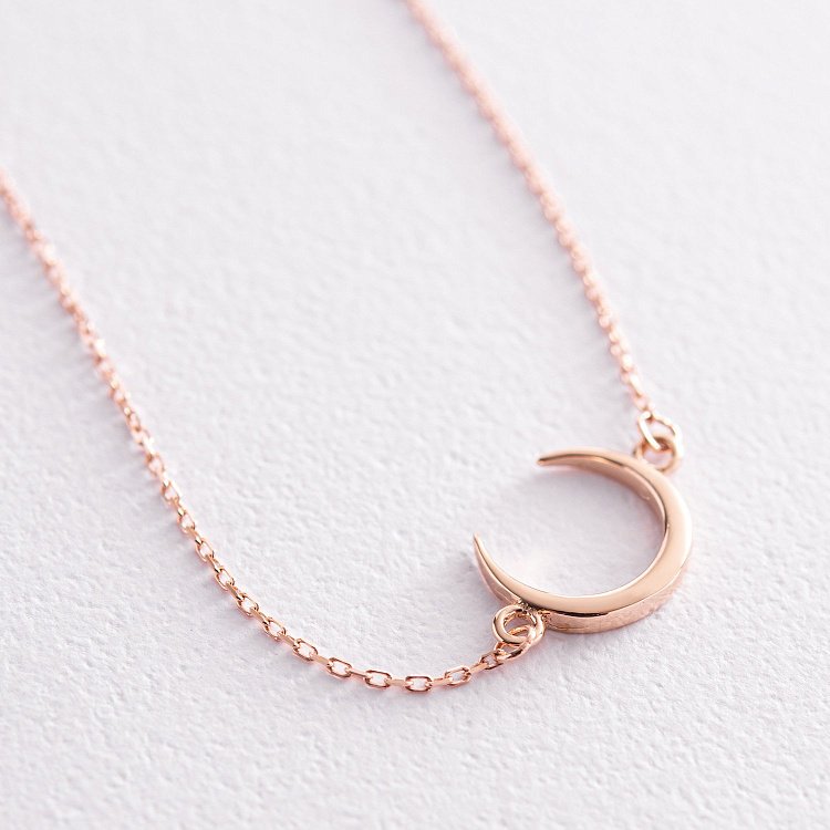 Браслет "Лунниця" у червоному золоті б05089 від ювелірного магазину Онікс - 3