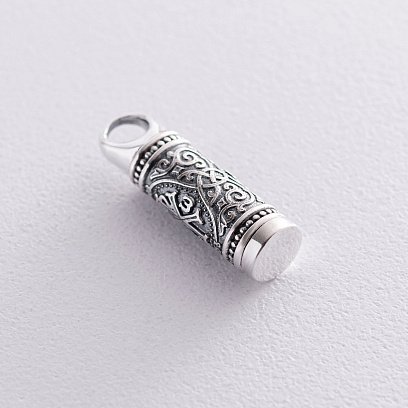 Серебряный кулон - мощевик Хризма 133086 №6