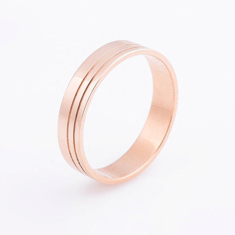 Обручальное кольцо обр000260 от ювелирного магазина Оникс - 2