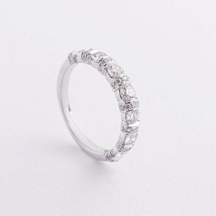 Золота каблучка з діамантами кб0642lg від ювелірного магазину Онікс