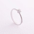 Помолвочное золотое кольцо с бриллиантами 227911121 от ювелирного магазина Оникс