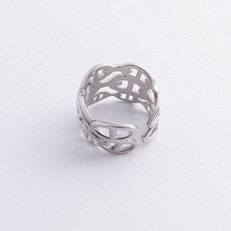 Широка срібна каблучка "Helen" 7217 від ювелірного магазину Онікс - 2