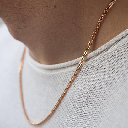 Цепочка золотая панцирное плетение (3.5 мм) ц00490-3,5 №2