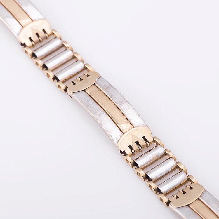 Чоловічий золотий браслет б00762 від ювелірного магазину Онікс - 5