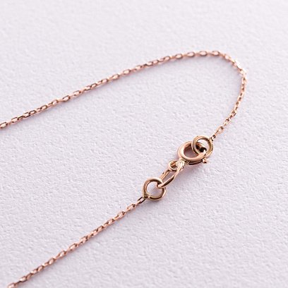 Золотое колье "Мама и девочки" (фианиты) кол00995 №4