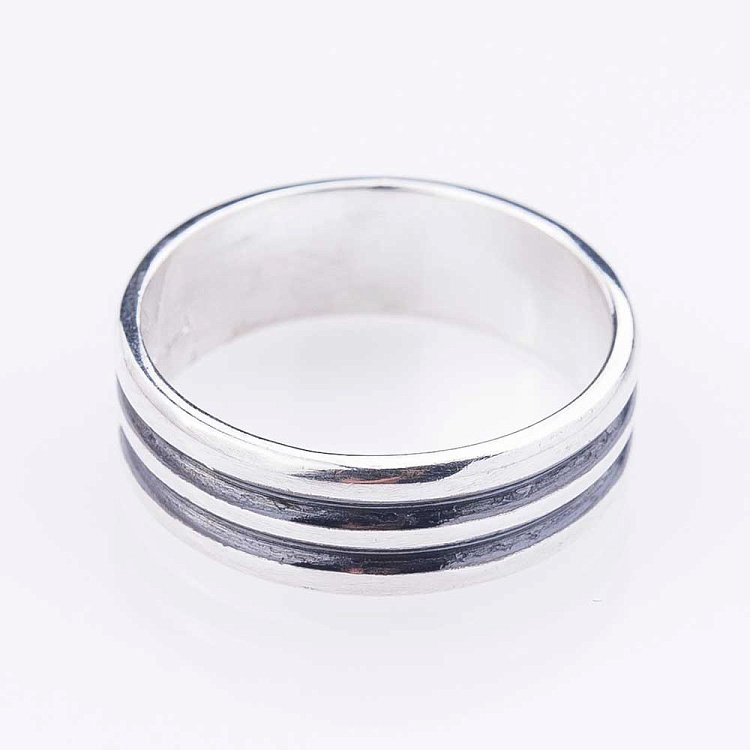 Срібна каблучка 11057 від ювелірного магазину Онікс - 1