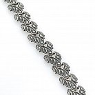 Срібний браслет "Сердечка" 14036 от ювелирного магазина Оникс - 1