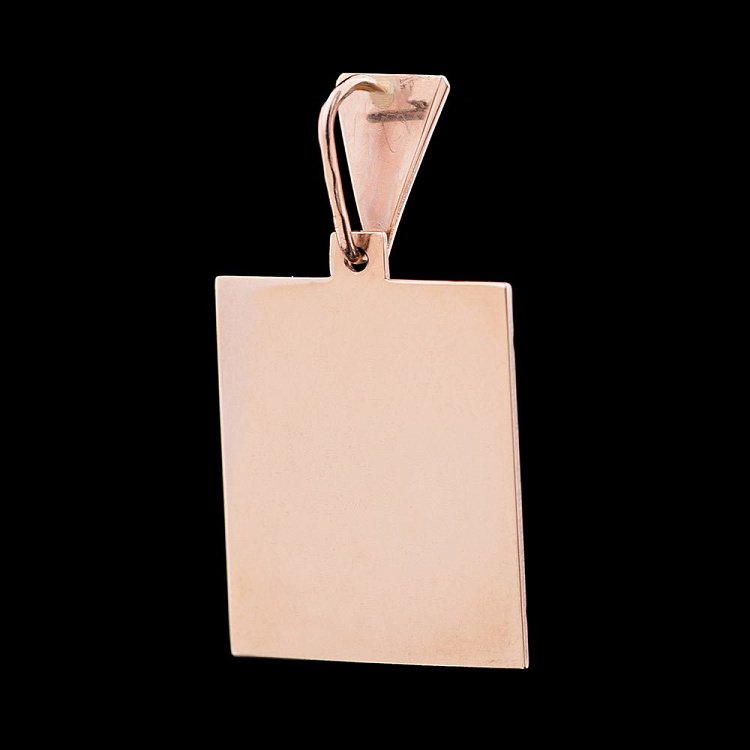 Золотая ладанка п00102 от ювелирного магазина Оникс - 1