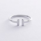 Кольцо "Tina" в белом золоте к05191 от ювелирного магазина Оникс