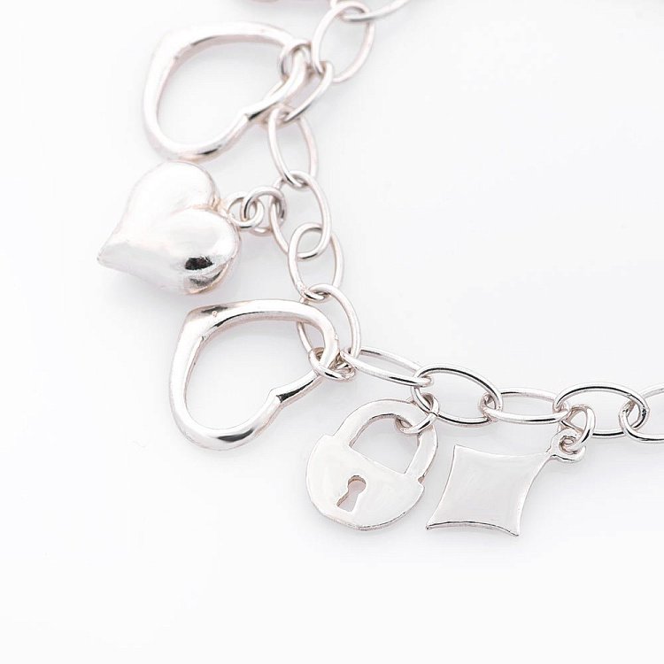 Серебряный браслет 14351 от ювелирного магазина Оникс - 1