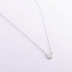 Серебряное колье 