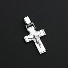 Срібний православний хрестик 132755 от ювелирного магазина Оникс - 3