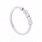 Серебряное кольцо "Кубизм" 112146 от ювелирного магазина Оникс - 5