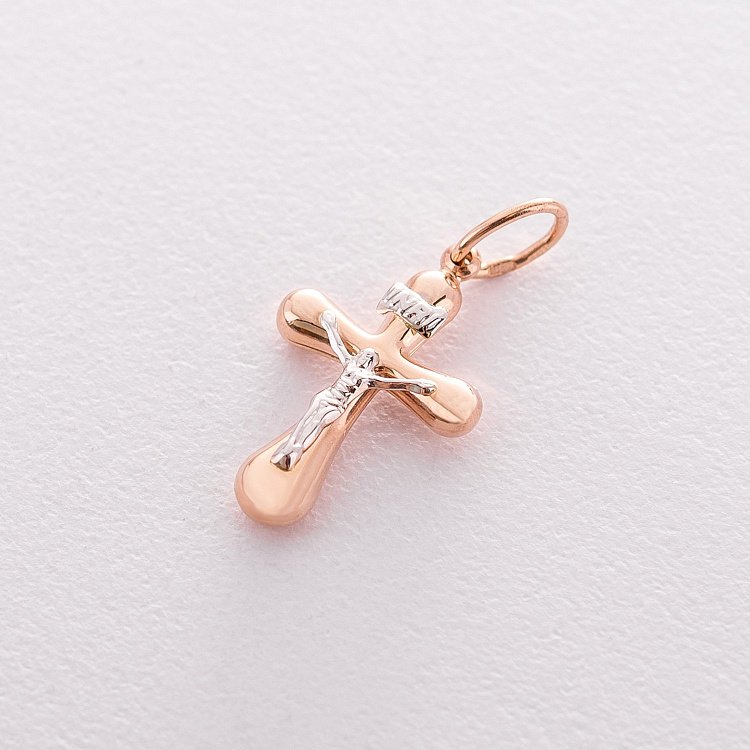 Православный крест "Распятие" п03313 от ювелирного магазина Оникс