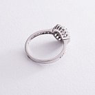 Золотое кольцо с бриллиантами к322 от ювелирного магазина Оникс - 2