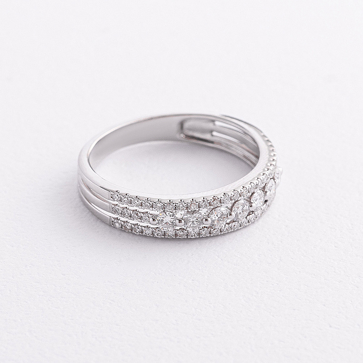 Золотое кольцо с бриллиантами кб0655ca от ювелирного магазина Оникс - 1