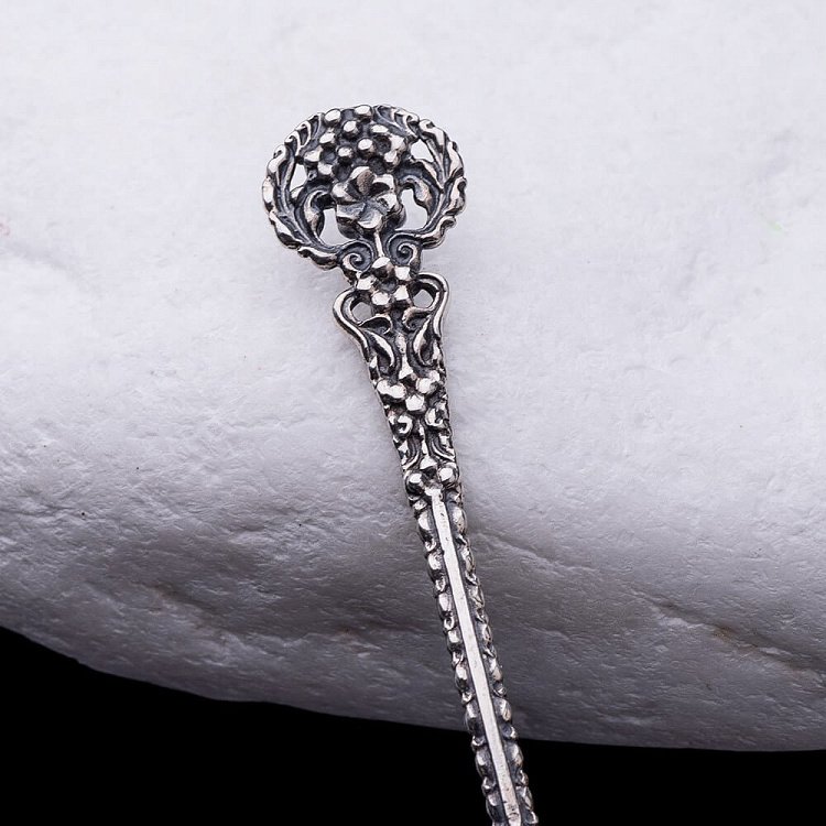 Серебряная вилка 24033 от ювелирного магазина Оникс - 3