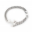 Чоловічий срібний браслет 141236 от ювелирного магазина Оникс - 5
