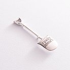 Срібний сувенір "Лопата-загребушка" 23484 от ювелирного магазина Оникс - 5