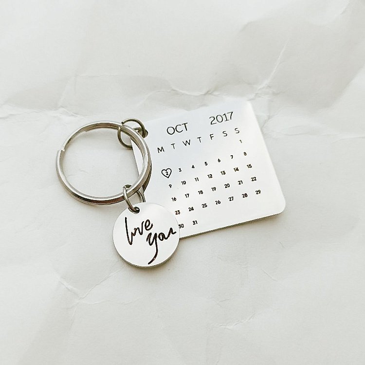 Брелок для гравіювання "Важлива дата" bdata від ювелірного магазину Онікс - 2