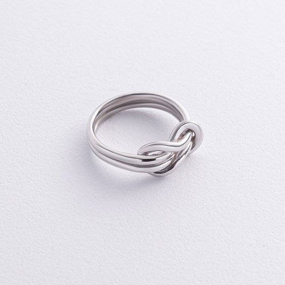 Серебряное кольцо "Узел" 7119 №3