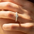 Помолвочное кольцо с бриллиантами (белое золото) 222031121 от ювелирного магазина Оникс - 8