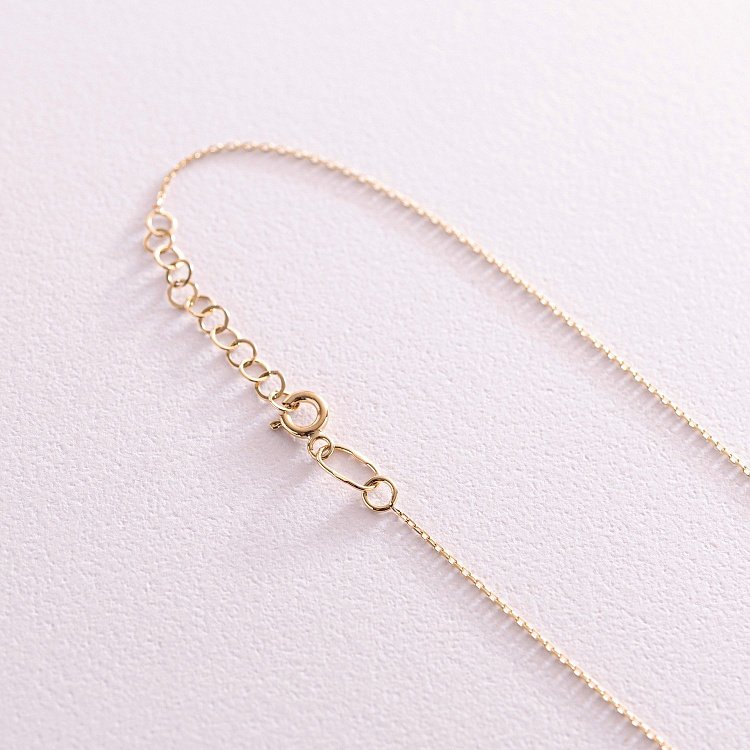 Колье "Клевера" в желтом золоте кол02170 от ювелирного магазина Оникс - 2