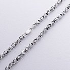Мужская серебряная цепочка "Бесконечность" 15155 от ювелирного магазина Оникс - 2