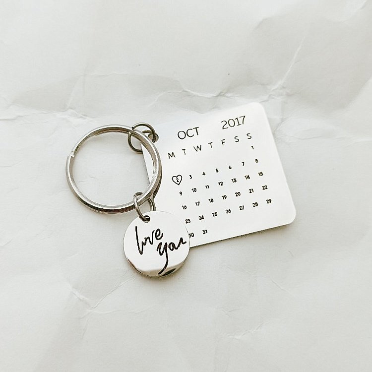 Брелок для гравировки "Важная дата" bdata от ювелирного магазина Оникс