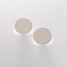 Срібні сережки "Комети структурні" 122492 от ювелирного магазина Оникс - 6