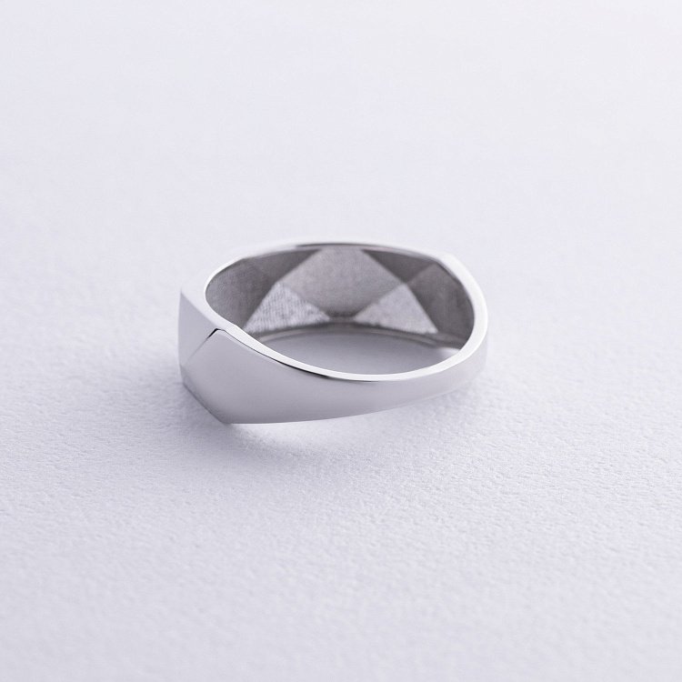 Каблучка "Досконалість" у білому золоті к07996 від ювелірного магазину Онікс - 5