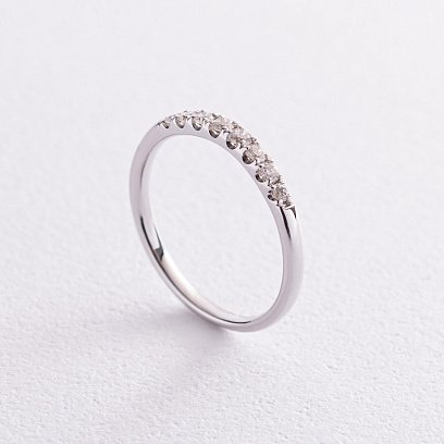 Золотое кольцо с бриллиантами кб0370nl