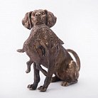 Бронзова фігура ручної роботи "Мисливський собака" сер00020 от ювелирного магазина Оникс