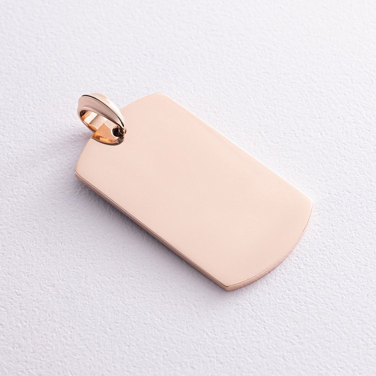 Золотой жетон "Український воїн. Рабів до раю не пускають" п03825 от ювелирного магазина Оникс - 6