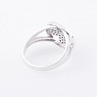 Золотое кольцо "Цветок-клевер" к05181 от ювелирного магазина Оникс - 1