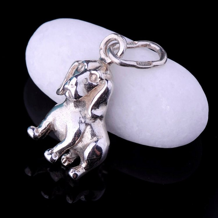 Дитяча підвіска "Собачка" 13832 від ювелірного магазину Онікс