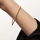 Браслет "Шарики" в  желтом золоте б05701 от ювелирного магазина Оникс - 1