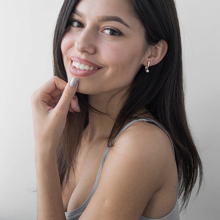 Золоті сережки з діамантами е0462к від ювелірного магазину Онікс - 2