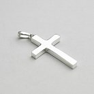 Срібний хрестик ручної роботи "Мінімалізм" 132750 от ювелирного магазина Оникс - 6
