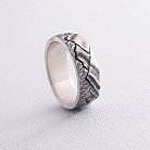 Серебряное кольцо "Горы" 112705 от ювелирного магазина Оникс - 11