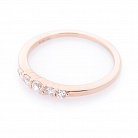 Золотое кольцо с бриллиантами кб0240ch от ювелирного магазина Оникс - 1