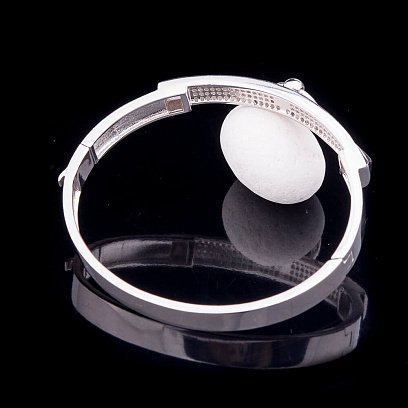 Серебряный браслет с фианитами 14915 №3