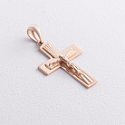 Золотий хрестик "Розп'яття" п04099 от ювелирного магазина Оникс