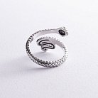 Срібна каблучка "Змія" 3853 от ювелирного магазина Оникс - 4