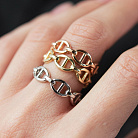 Кольцо "Helen" в белом золоте к08391 от ювелирного магазина Оникс - 6