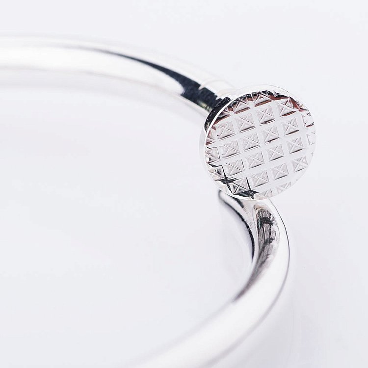 Срібний браслет "Цвях" 141144 від ювелірного магазину Онікс - 1